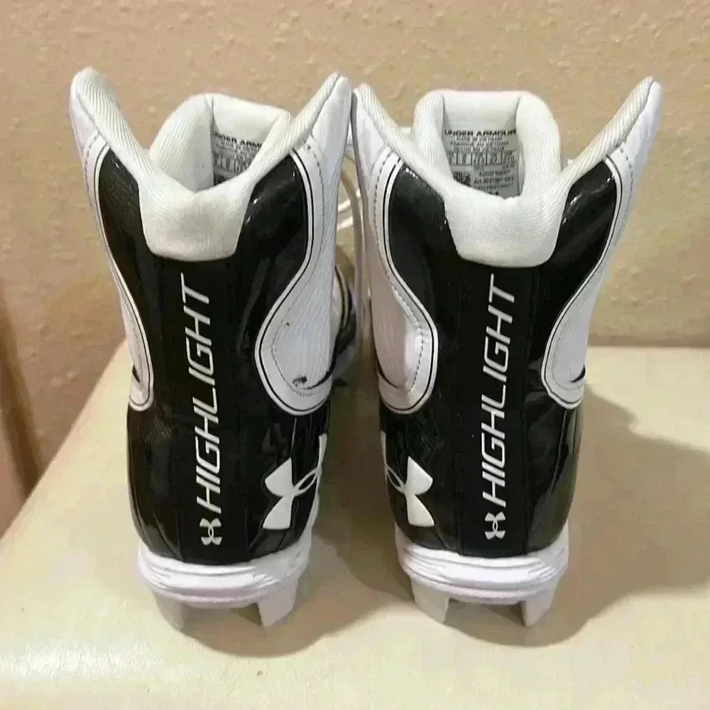 Under Armour, high top football cleats